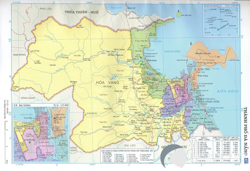 Chuẩn bị bản đồ du lịch Đà Nẵng để chuyến đi tiện lợi hơn